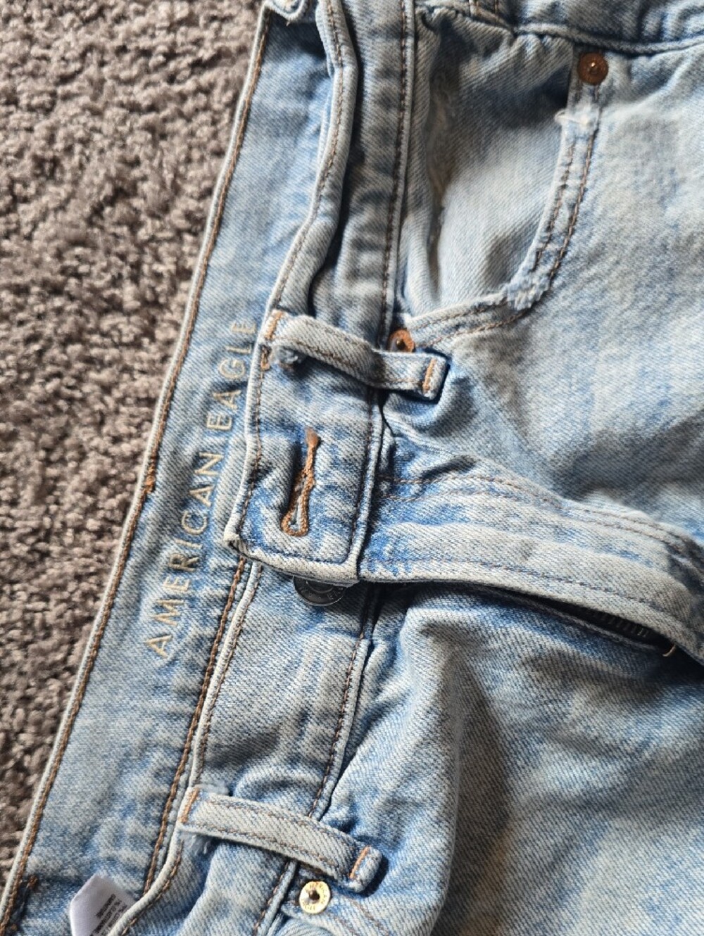Light Blue Distressed Women’s Jeans